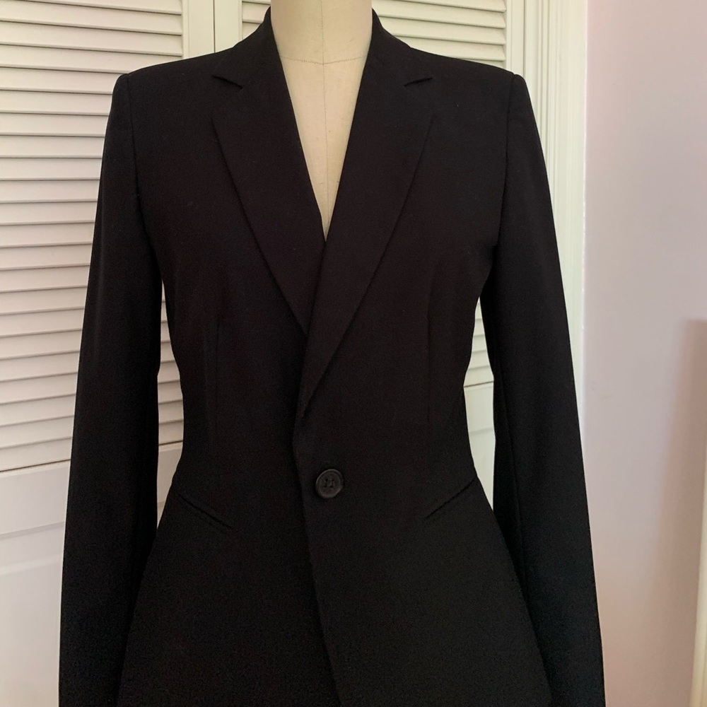Zara Basic Black Blazer Size 6